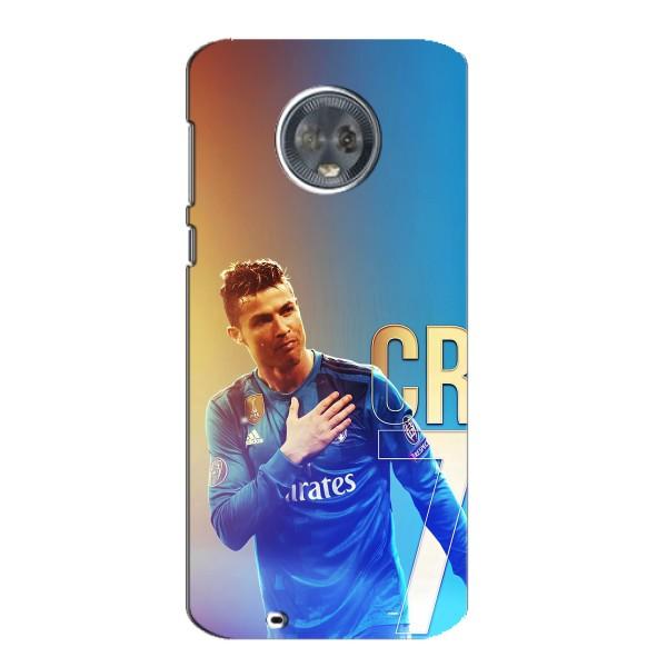 Чехол Криштиану Роналду для Motorola MOTO G6 (AlphaPrint) – CR7 Real