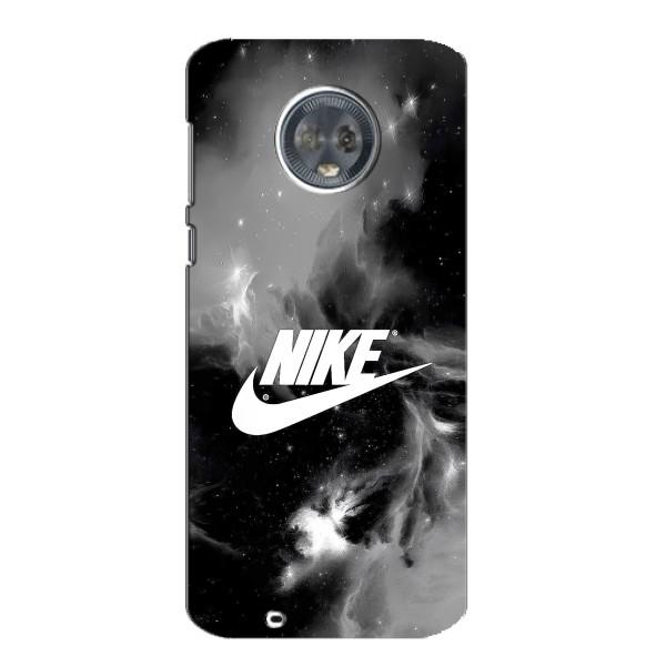Чехол для Motorola MOTO G6 - с принтом Найк (AlphaPrint) – Лого Найк