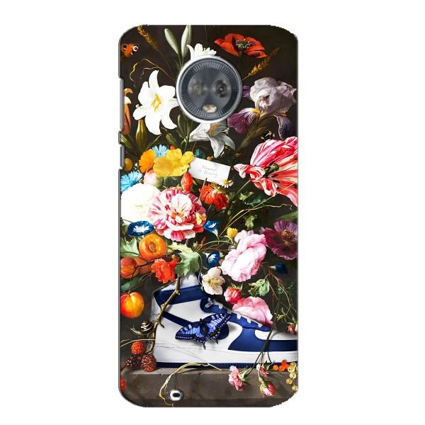 Чехол для Motorola MOTO G6 - с принтом Найк (AlphaPrint) – Стиль Найк