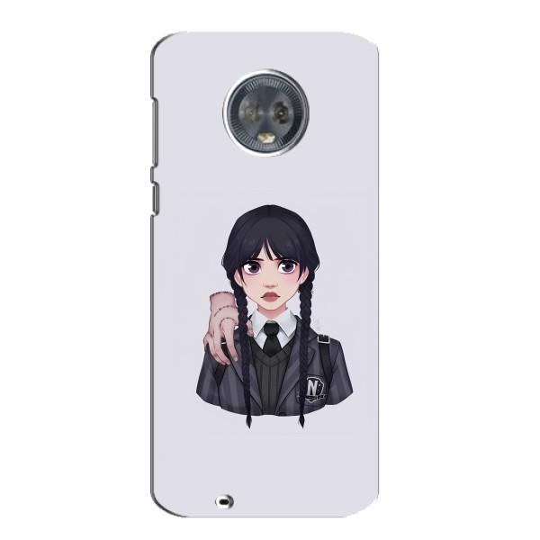 Чохли Венсдей на Motorola MOTO G6 Уенсдей (AlphaPrint) – Венздей і Річ