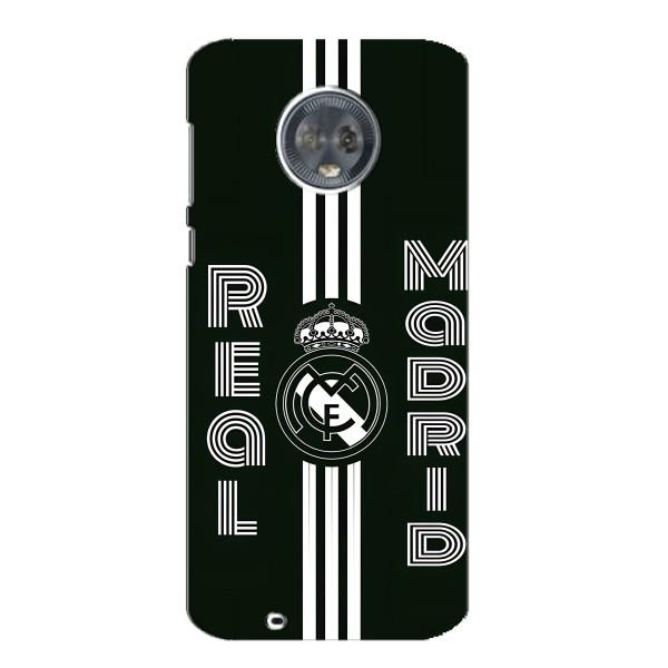 ФК Реал Мадрид чехлы для Motorola MOTO G6 (AlphaPrint) – черно белый Реал