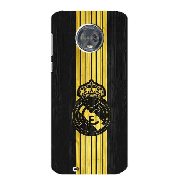 ФК Реал Мадрид чехлы для Motorola MOTO G6 (AlphaPrint) – фон Реал Мадрид