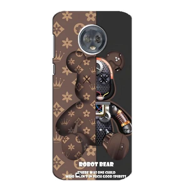 Крутые Чехлы Луи Виттон для Motorola MOTO G6 (AlphaPrint) – Медведь Луи Витон