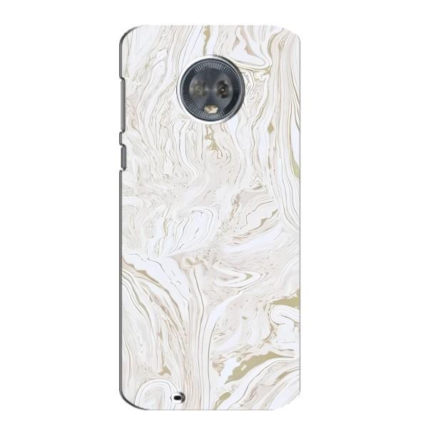 Мраморний чехол на Motorola MOTO G6 (VPrint) – Білий мрамор