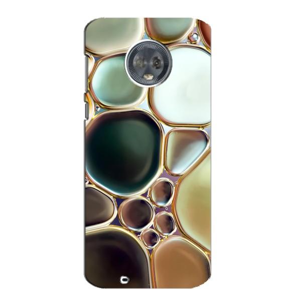 Мраморний чехол на Motorola MOTO G6 (VPrint) – Радужний Мрамор