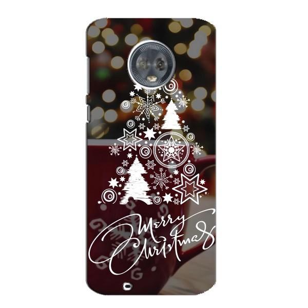 Різдвяні Чохли для Motorola MOTO G6 (VPrint) – Ялинка яскрава