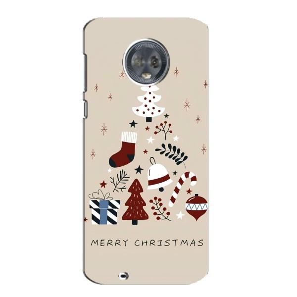 Різдвяні Чохли для Motorola MOTO G6 (VPrint) – Merry Christmas