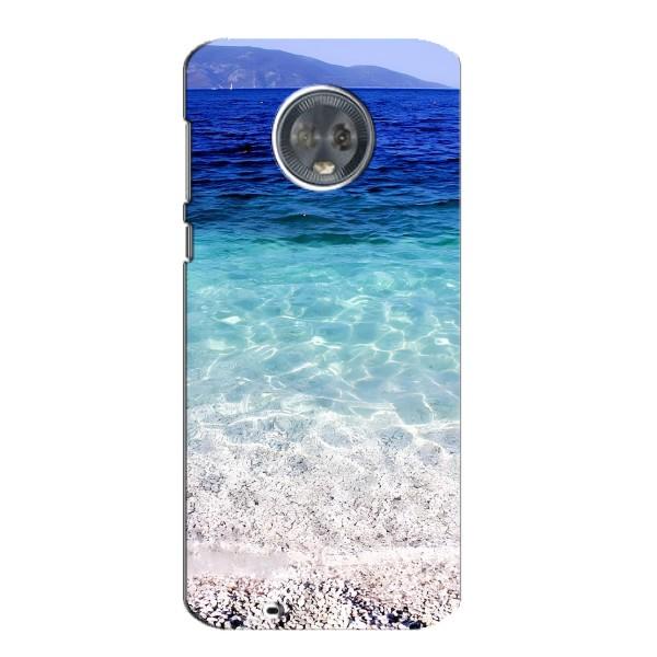 Силиконовый чехол с КАРТИНКАМИ лето для Motorola MOTO G6 (AlphaPrint) – Море