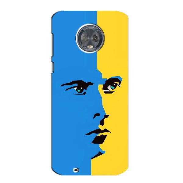 Украинские Чехлы для Motorola MOTO G6 с картинкой УПА (AlphaPrint) – Степан Бандера