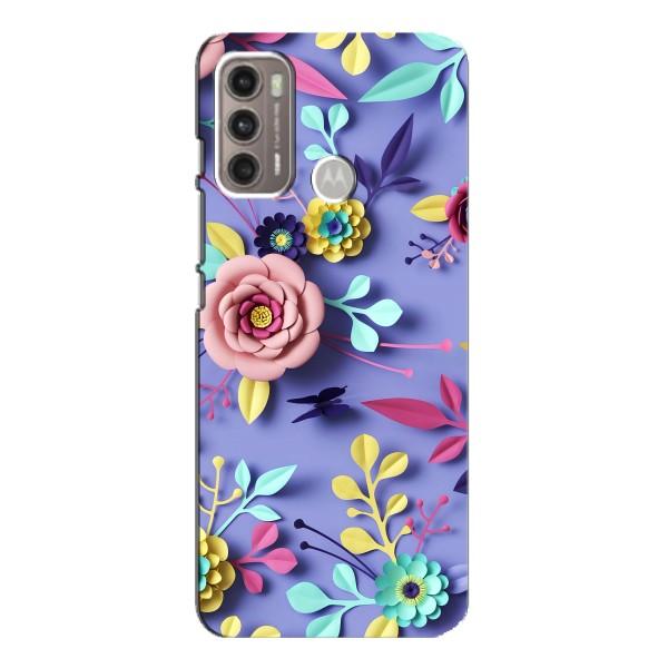 Чохли з квітами для Motorola MOTO G60 (VPrint) – Дизайн квітів