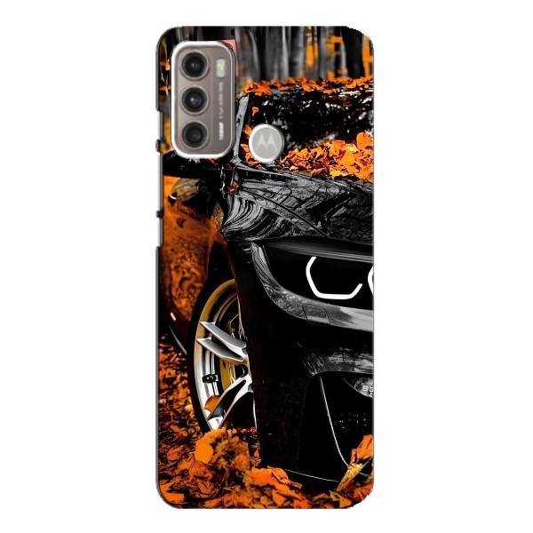 Чехлы с Машинами на Мото G60 (VPrint) – Черная Машина
