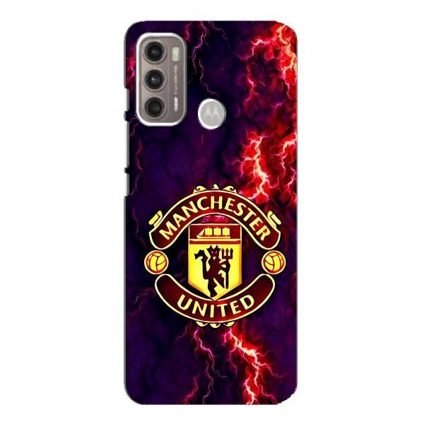 Чехол Манчестер Юнайтед для Мото G60 (AlphaPrint) – огненный Манчестер