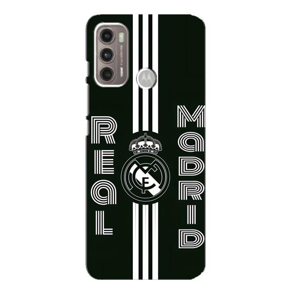 ФК Реал Мадрид чехлы для Motorola MOTO G60 (AlphaPrint) – черно белый Реал