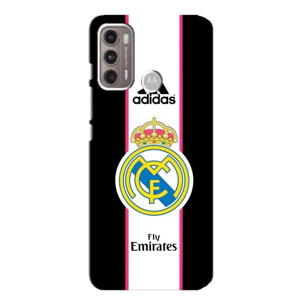 ФК Реал Мадрид чехлы для Motorola MOTO G60 (AlphaPrint) – лого Real Madrid