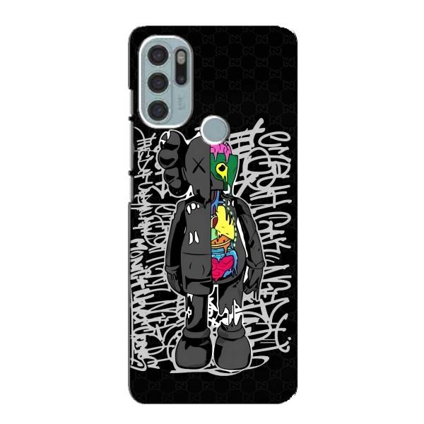 Чохли для Motorola MOTO G60s - Bearbrick Louis Vuitton (PREMIUMPrint) – Стиль Bearbrick