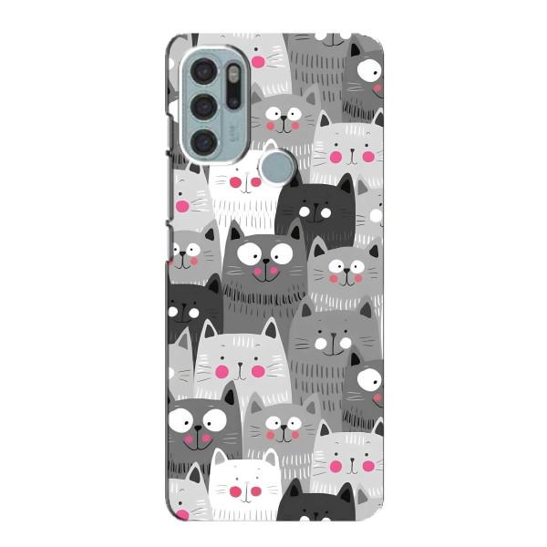 Чохли з Котиками для Motorola MOTO G60s (VPrint) – Мальовані котики