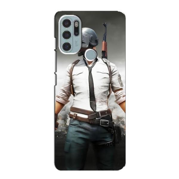 Чехол PUBG для Мото G60s (AlphaPrint) – Пабг мен