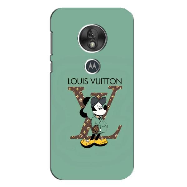 Чохли Луі Вітон для Motorola MOTO G7 Play (AlphaPrint - LOUIS VUITTON) – Міккі Маус LV