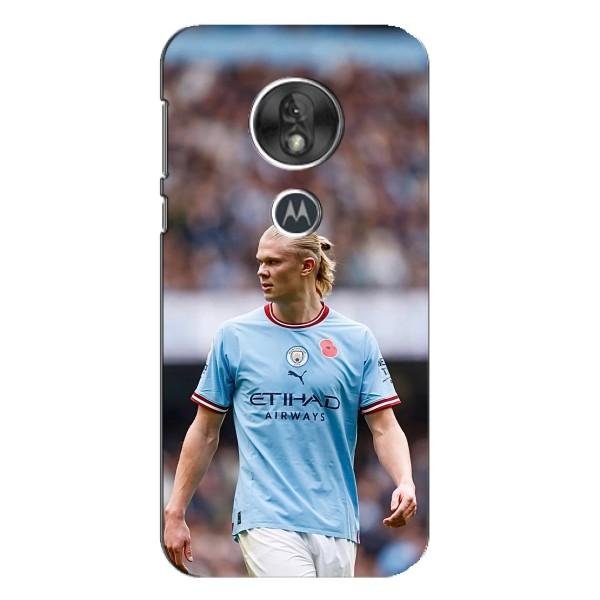 Чехлы с футболистом Ерлинг Холанд для Motorola MOTO G7 Play (AlphaPrint) – Эрлинг Холанд