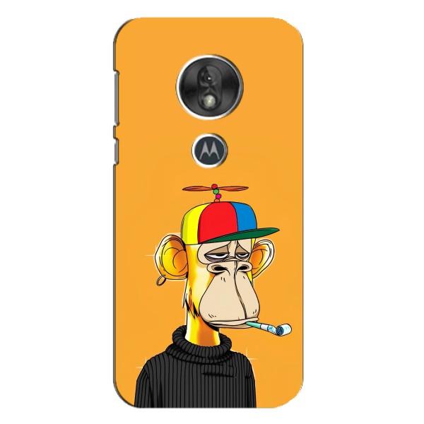 Чехлы с Обезьянами NFT для Motorola MOTO G7 Play (AlphaPrint) – Скучающая Обезьяна NFT