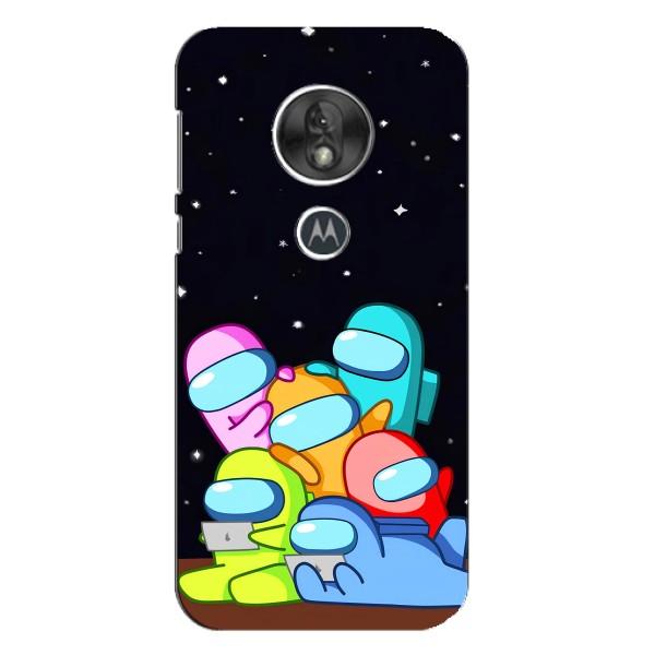 Чехол Амонг Ас для Motorola MOTO G7 Play (AlphaPrint) – Скины в космосе