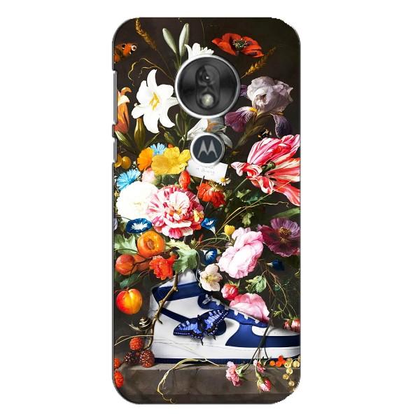 Чохол для Motorola MOTO G7 Play - з принтом Найк (AlphaPrint) – Стиль Найк