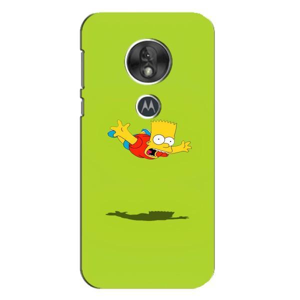 Чjхол з Сімпсонами для Motorola MOTO G7 Play (VPrint) – Барт Сімпсон