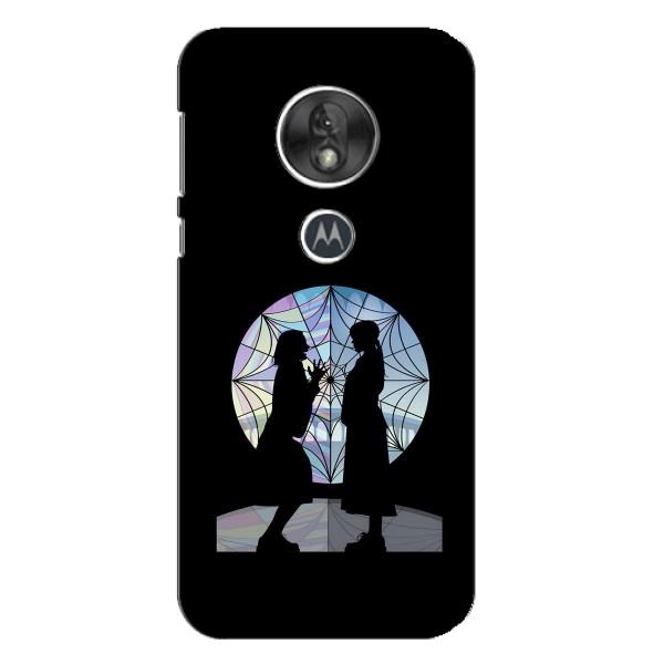 Чехлы Венсдей на Motorola MOTO G7 Play Уэнсдей (AlphaPrint) – комната Уэнздей