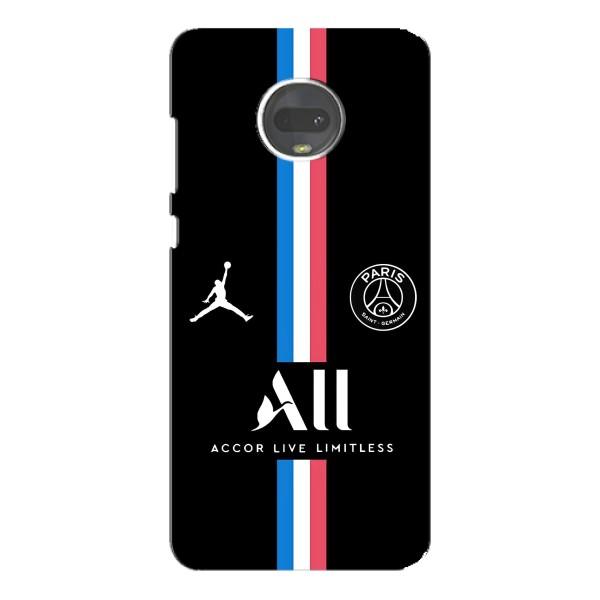 Чехлы PSG для Motorola MOTO G7 Plus (AlphaPrint) – футболка ПСЖ