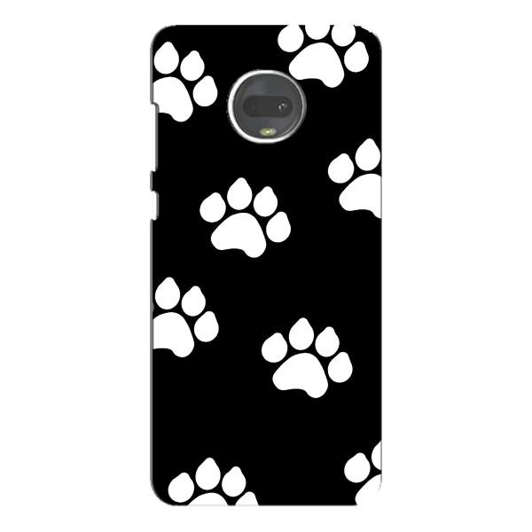 Чохли з собаками для Motorola MOTO G7 Plus (VPrint) – Сліди собаки