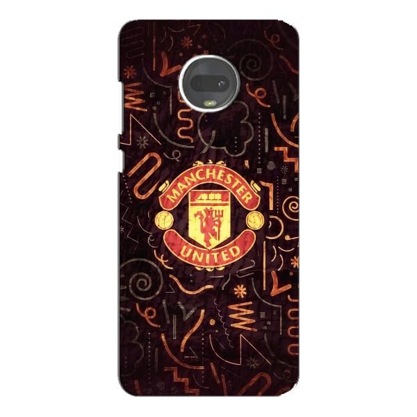 Чохол Манчестер Юнайтед для Моторола МОТО Г7 Плюс (AlphaPrint) – емблема МЮ