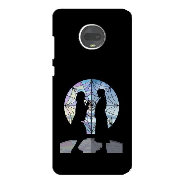 Чехлы Венсдей на Motorola MOTO G7 Plus Уэнсдей (AlphaPrint) – комната Уэнздей