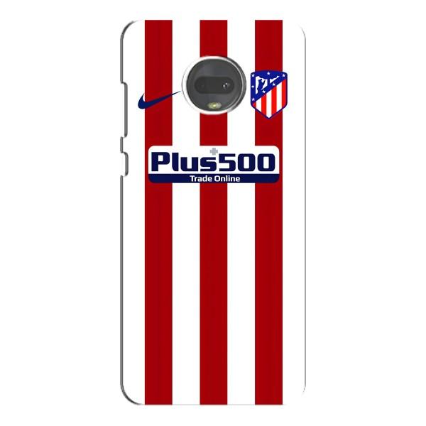 Чехлы для Motorola MOTO G7 (VPrint) - Футбольные клубы – Atletico