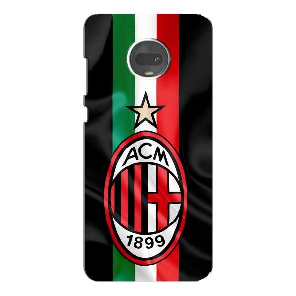 Чехлы для Motorola MOTO G7 (VPrint) - Футбольные клубы – ФК Милан