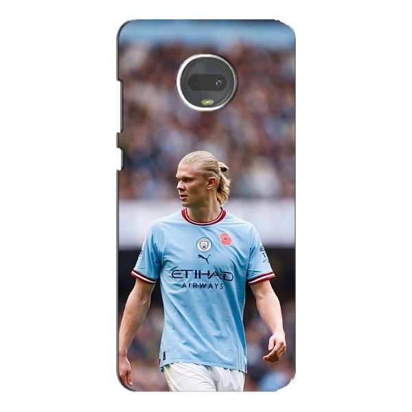 Чехлы с футболистом Ерлинг Холанд для Motorola MOTO G7 (AlphaPrint) – Эрлинг Холанд