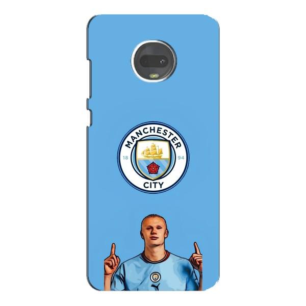 Чехлы с футболистом Ерлинг Холанд для Motorola MOTO G7 (AlphaPrint) – Холанд Манчестер Сити