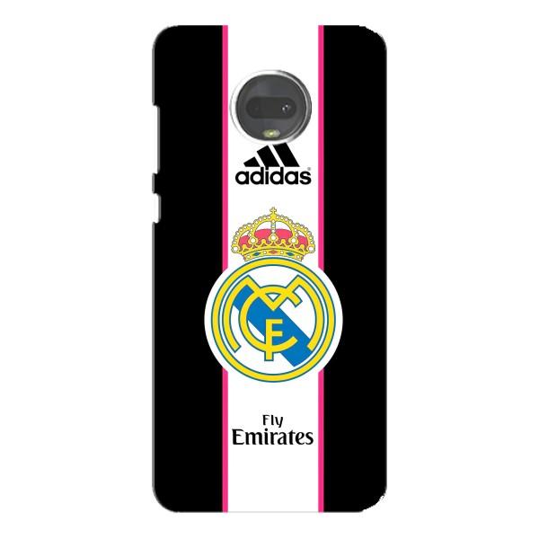 ФК Реал Мадрид чохли для Motorola MOTO G7 (AlphaPrint) – лого Real Madrid