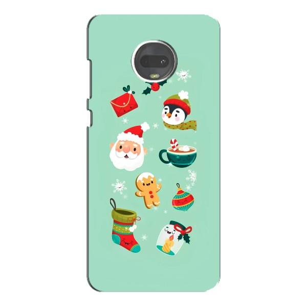 Новорічні Чохли для Моторола МОТО Ж7 (VPrint) – Настрій НГ
