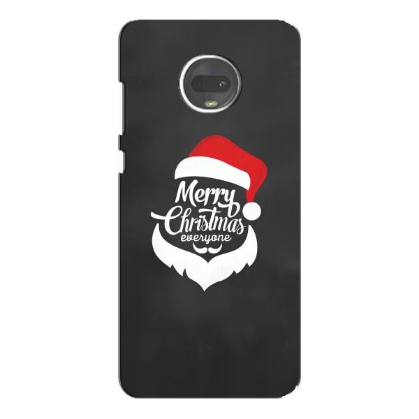 Рождественские Чехлы для Motorola MOTO G7 (VPrint) – Санта Крисмас