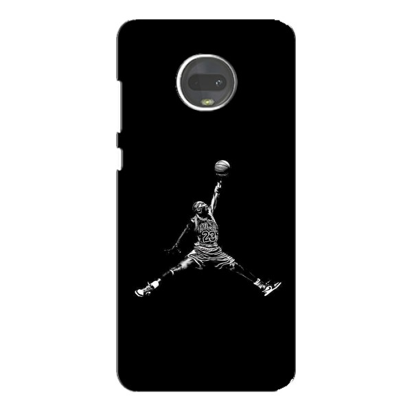 Силиконовый Чехол Nike Air Jordan на Мото Джи 7 – Джордан