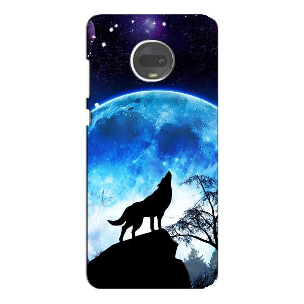 Защитные чехлы для Мото G7 (AlphaPrint) (ХИТ продаж) ВОЛК – Волк на луну