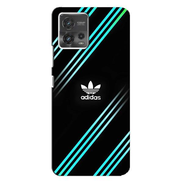Чехлы Адидас для Motorola MOTO G72 (AlphaPrint) – Адидас с полосами