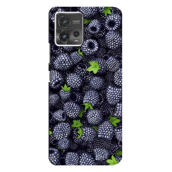 Чехлы с Фруктами для Motorola MOTO G72 (VPrint) – Ежевика