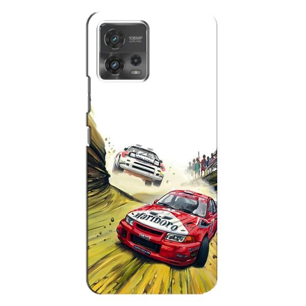 Чохли з Машинами на Моторола MOTO G72 (VPrint) – Гоночні Тачки