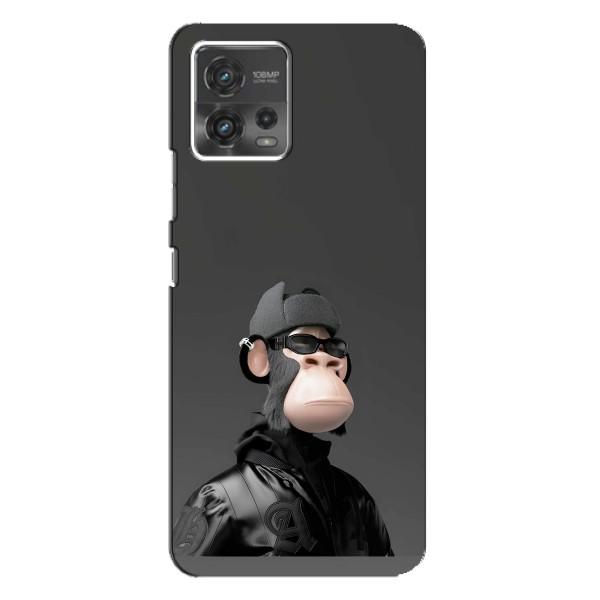 Чохли з Мавпами NFT для Motorola MOTO G72 (AlphaPrint) – стильна мавпа NFT