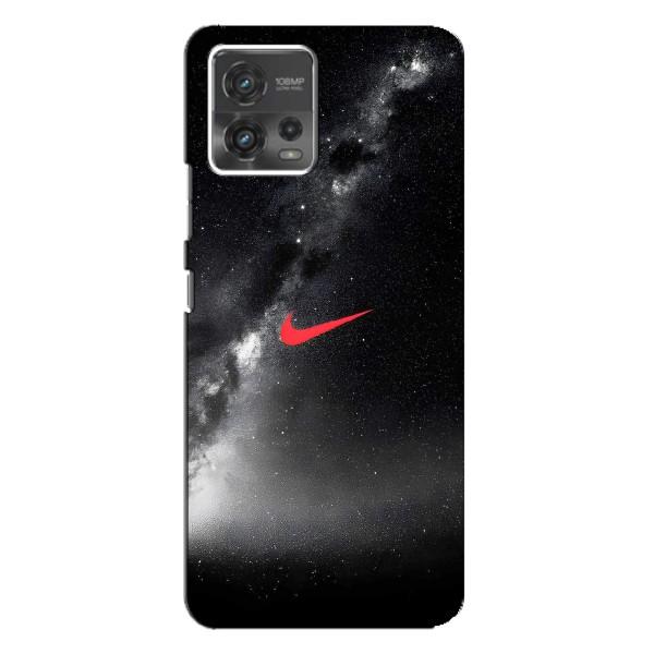 Чехол для Motorola MOTO G72 - с принтом Найк (AlphaPrint) – Найк красный