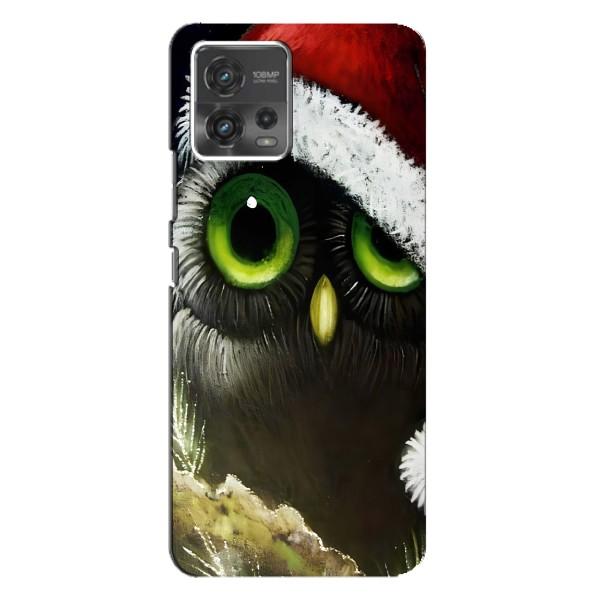 Новогодние Чехлы для Мото джи 72 (VPrint) – Новогодняя Сова