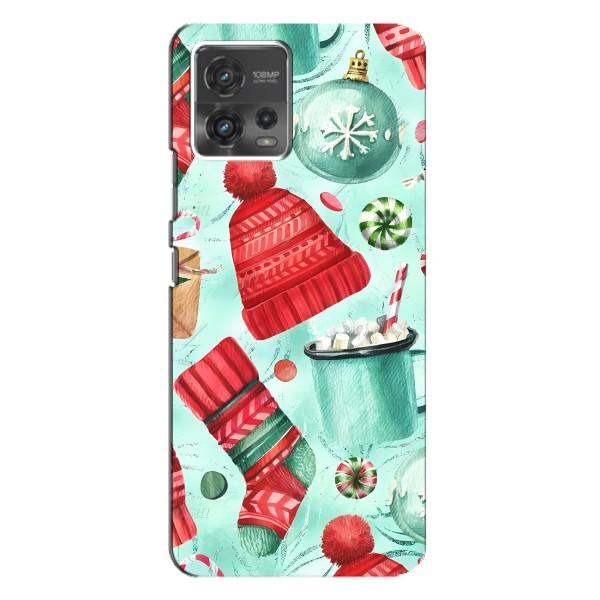 Новогодние Чехлы для Мото джи 72 (VPrint) – Одежда НГ