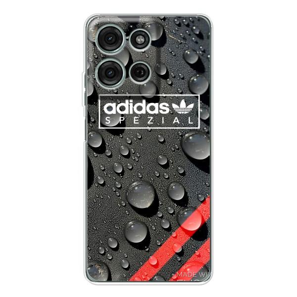 Чехлы Адидас для Motorola Moto G75 (AlphaPrint)