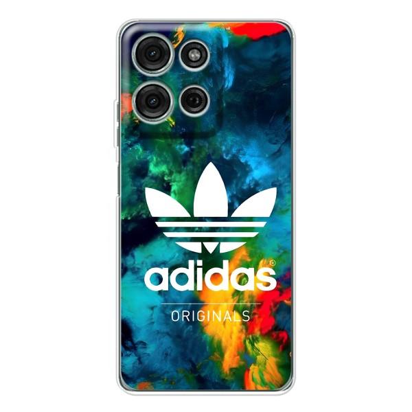 Чехлы Адидас для Motorola Moto G75 (AlphaPrint)